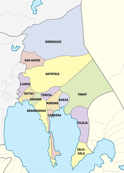 cities of rizal|Rizal Profile .